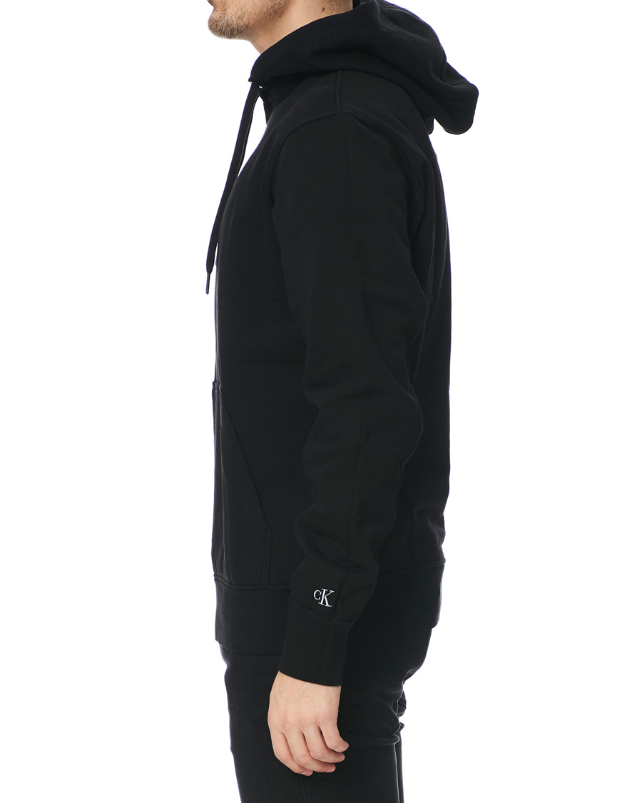 Herre | Trøjer | Calvin Klein Jeans | Instit Chest Logo Hoodie Black