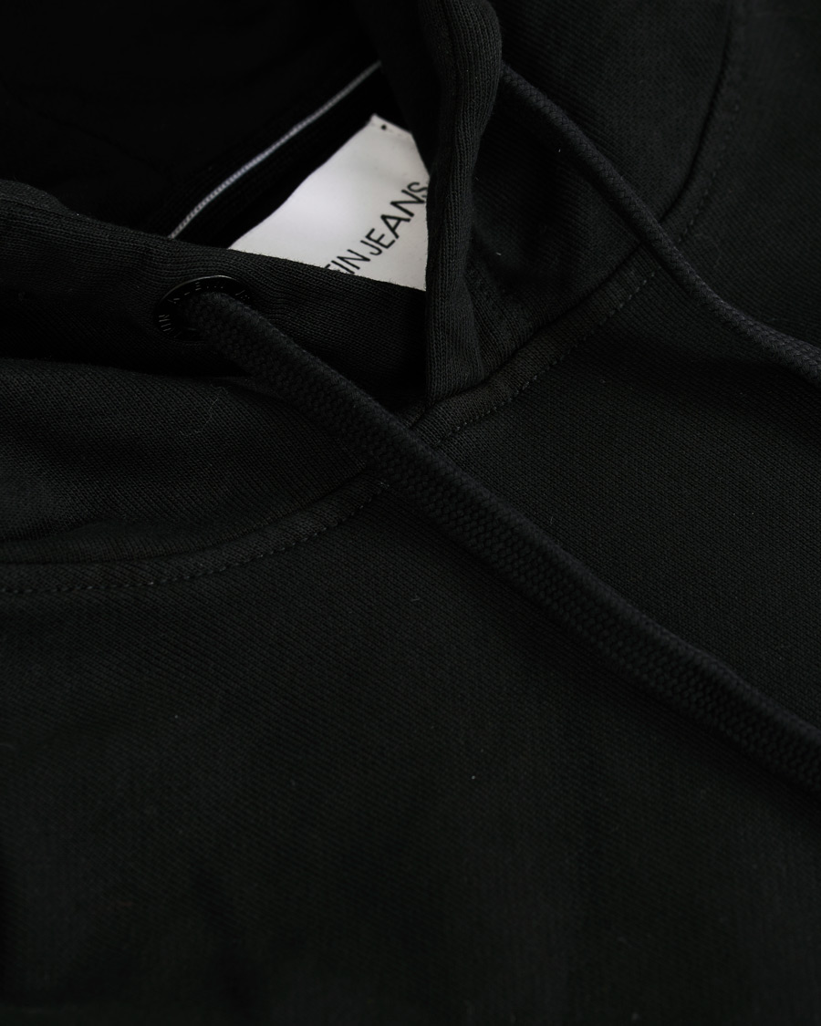 Herre | Trøjer | Calvin Klein Jeans | Instit Chest Logo Hoodie Black