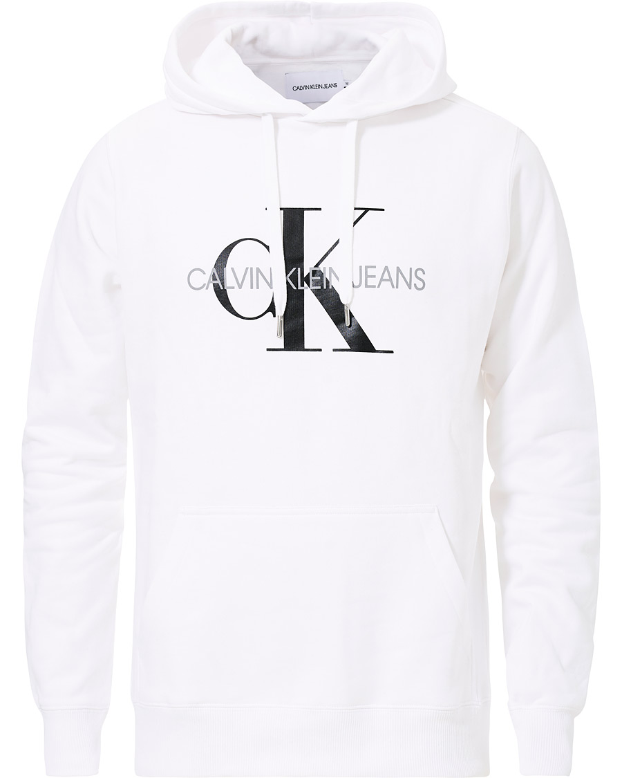 Herre | Trøjer | Calvin Klein Jeans | Monogram Hoodie Bright White