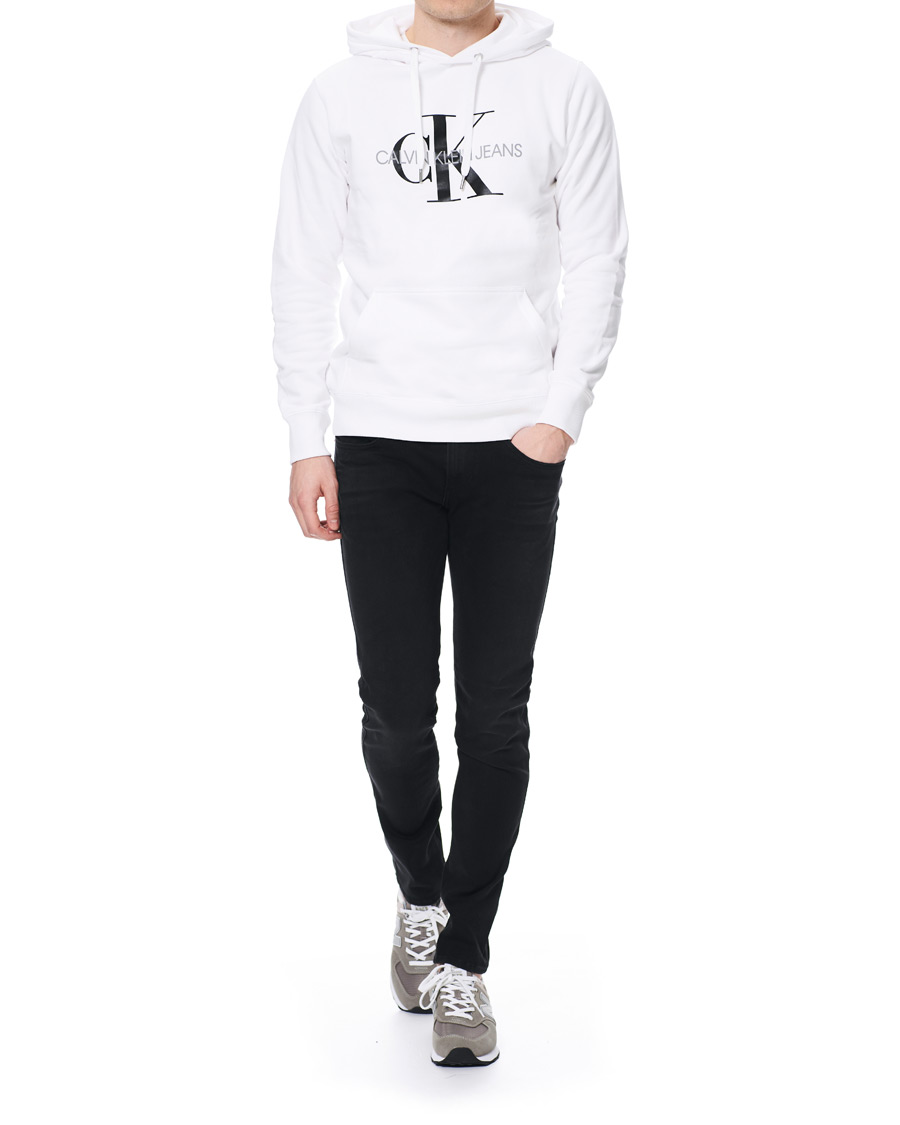 Herre | Trøjer | Calvin Klein Jeans | Monogram Hoodie Bright White