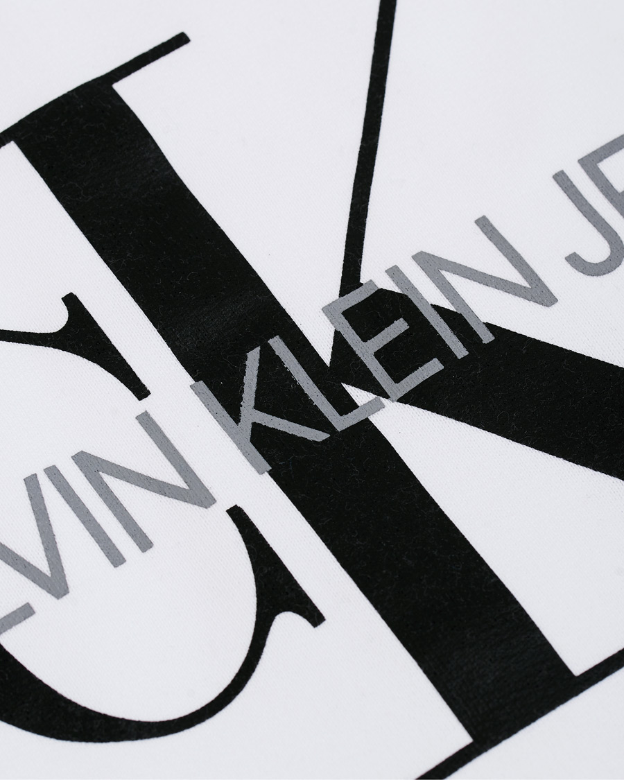 Herre | Trøjer | Calvin Klein Jeans | Monogram Hoodie Bright White