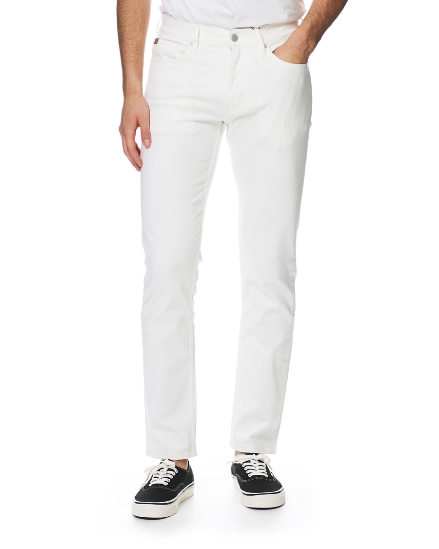 Herre | Jeans | Calvin Klein | Slim Fit Stetch Jeans Snow White