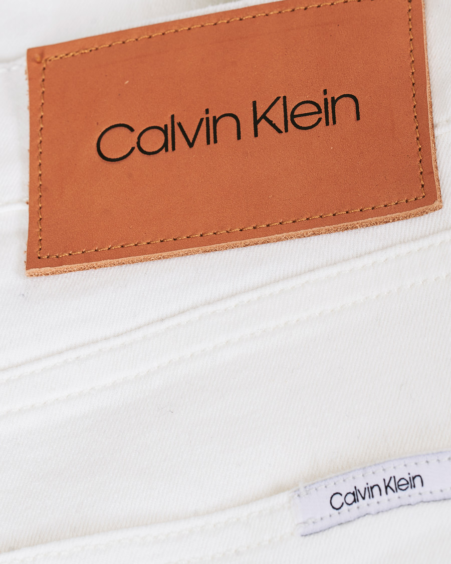 Herre | Jeans | Calvin Klein | Slim Fit Stetch Jeans Snow White