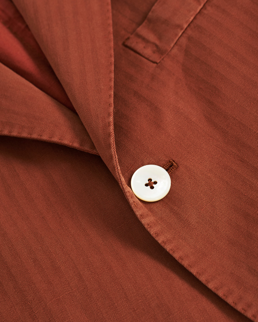 Herre | Blazere & jakker | The Gigi | Linen Herringbone Blazer Orange