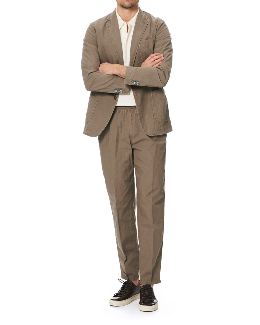 Herre | Blazere & jakker | The Gigi | Soft Seersucker Blazer Olive