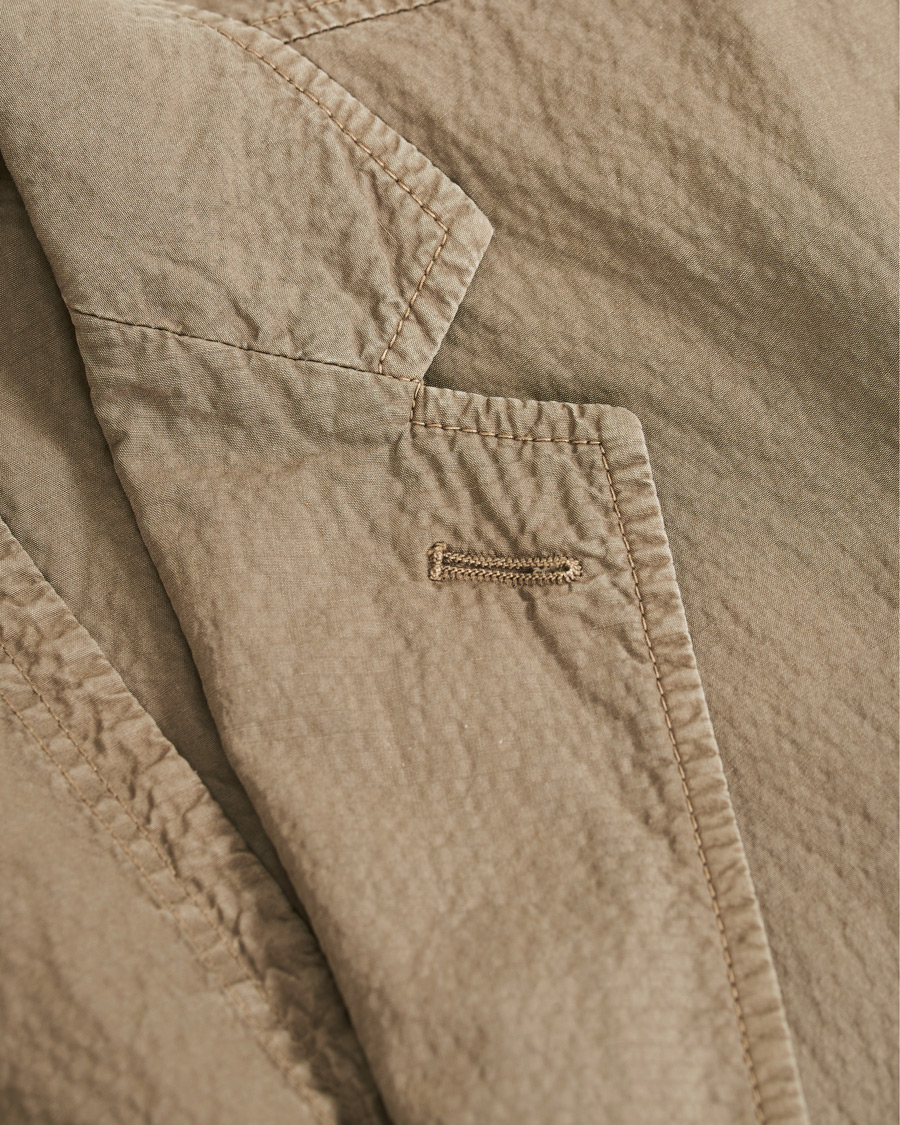 Herre | Blazere & jakker | The Gigi | Soft Seersucker Blazer Olive