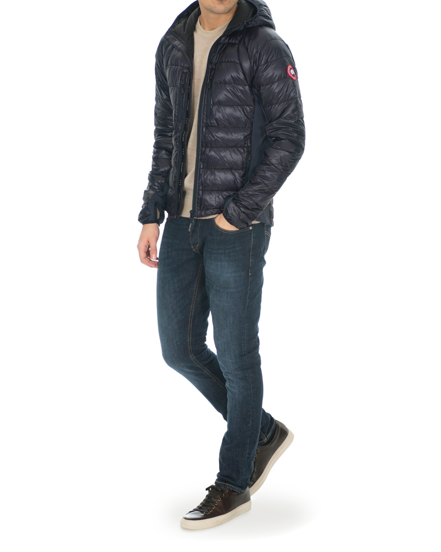 Herre | Jakker | Canada Goose | Hybridge Lite Hooded Jacket Navy