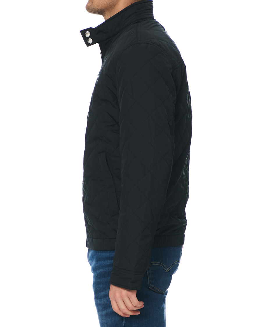 Herre | Jakker | GANT | The Quilted Windcheater Jacket Black