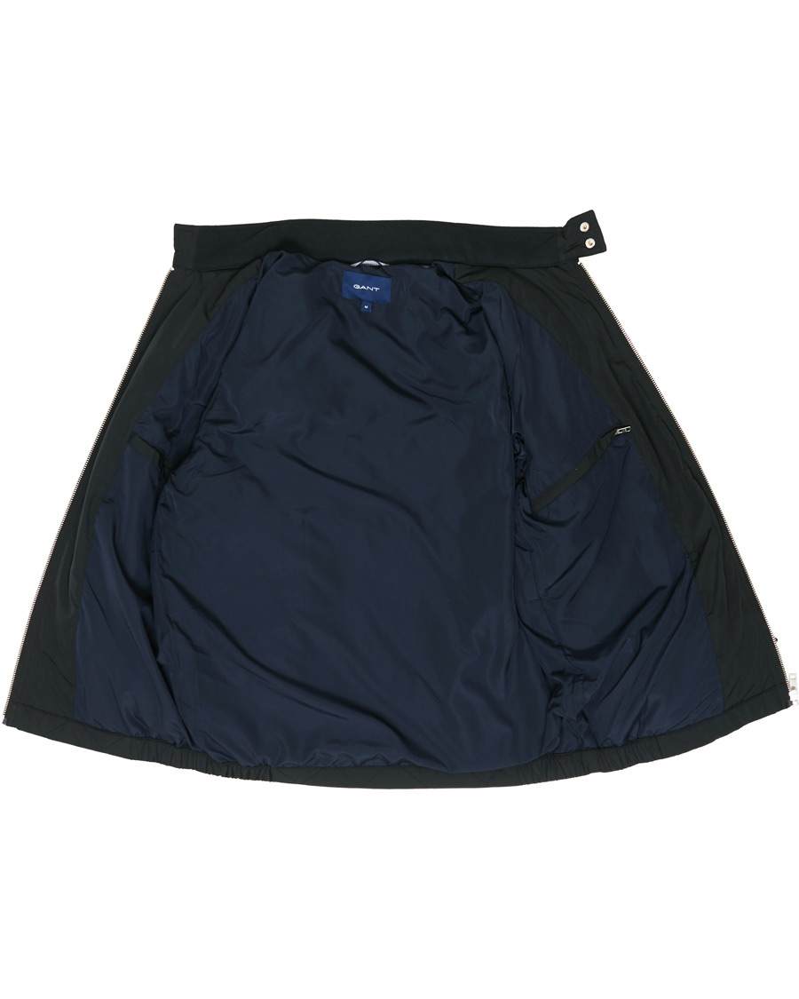 Herre | Jakker | GANT | The Quilted Windcheater Jacket Black