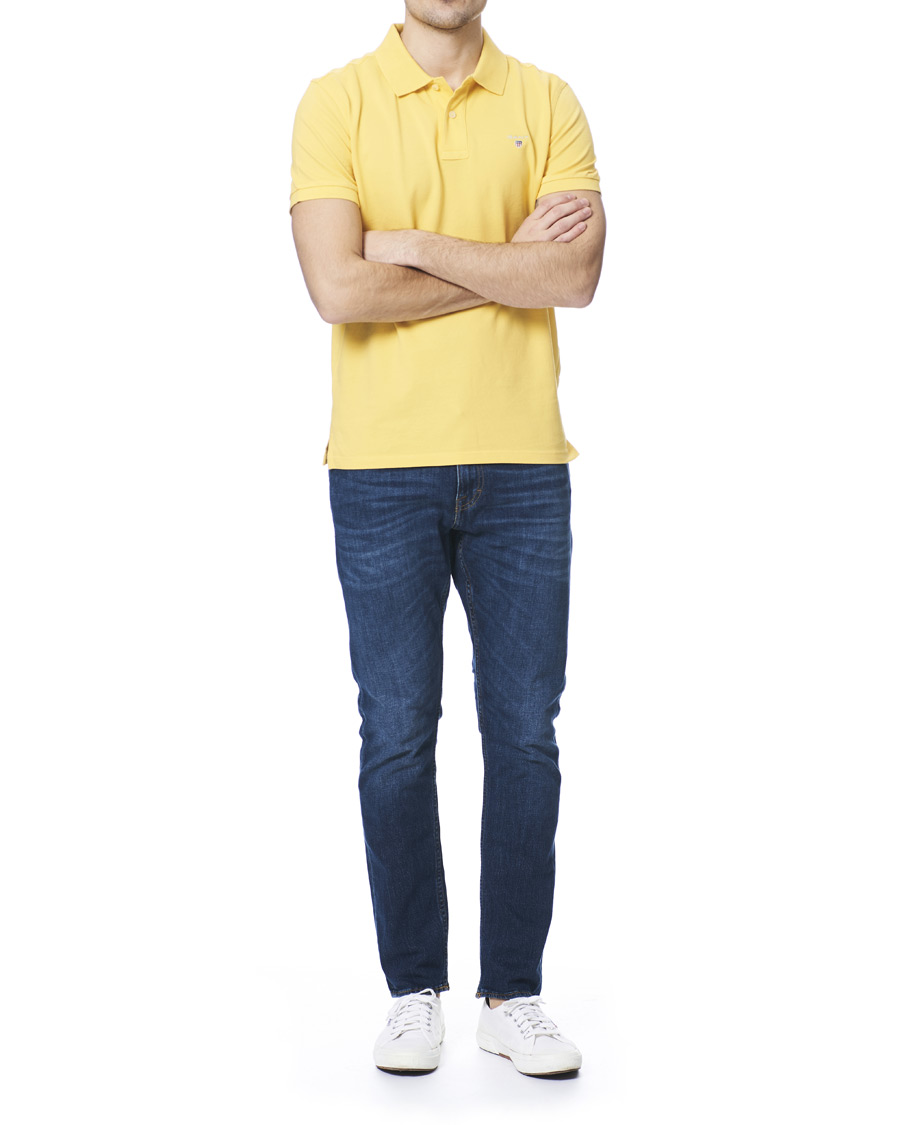 Herre | Polotrøjer | GANT | The Original Polo Mimosa Yellow