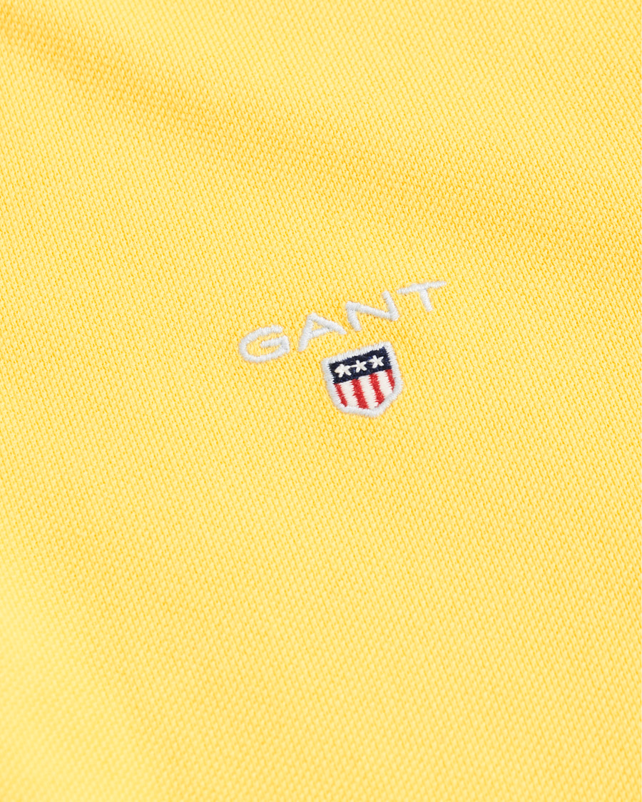 Herre | Polotrøjer | GANT | The Original Polo Mimosa Yellow