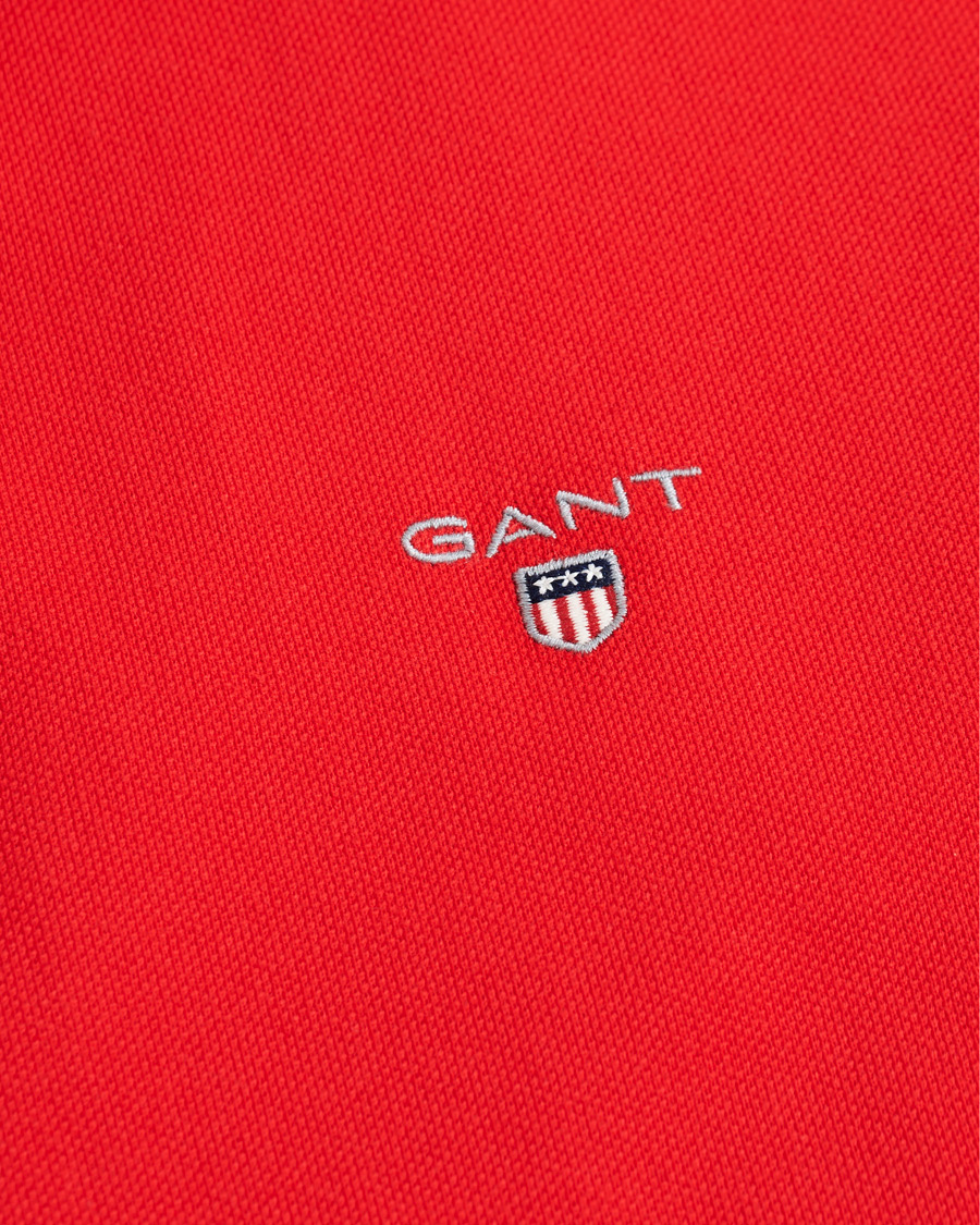 Herre | Polotrøjer | GANT | The Original Polo Bright Red
