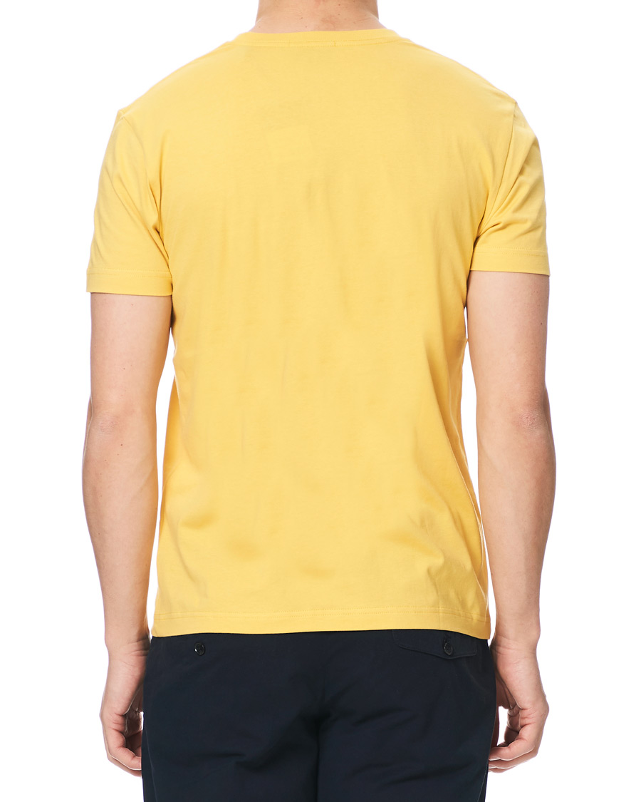 Herre | T-Shirts | GANT | The Original Tee Mimosa Yellow