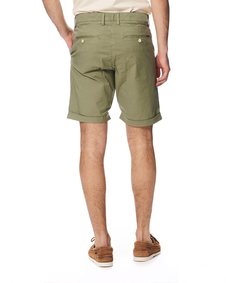 Herre | Shorts | GANT | Regular Sunbleached Shorts Oil Green