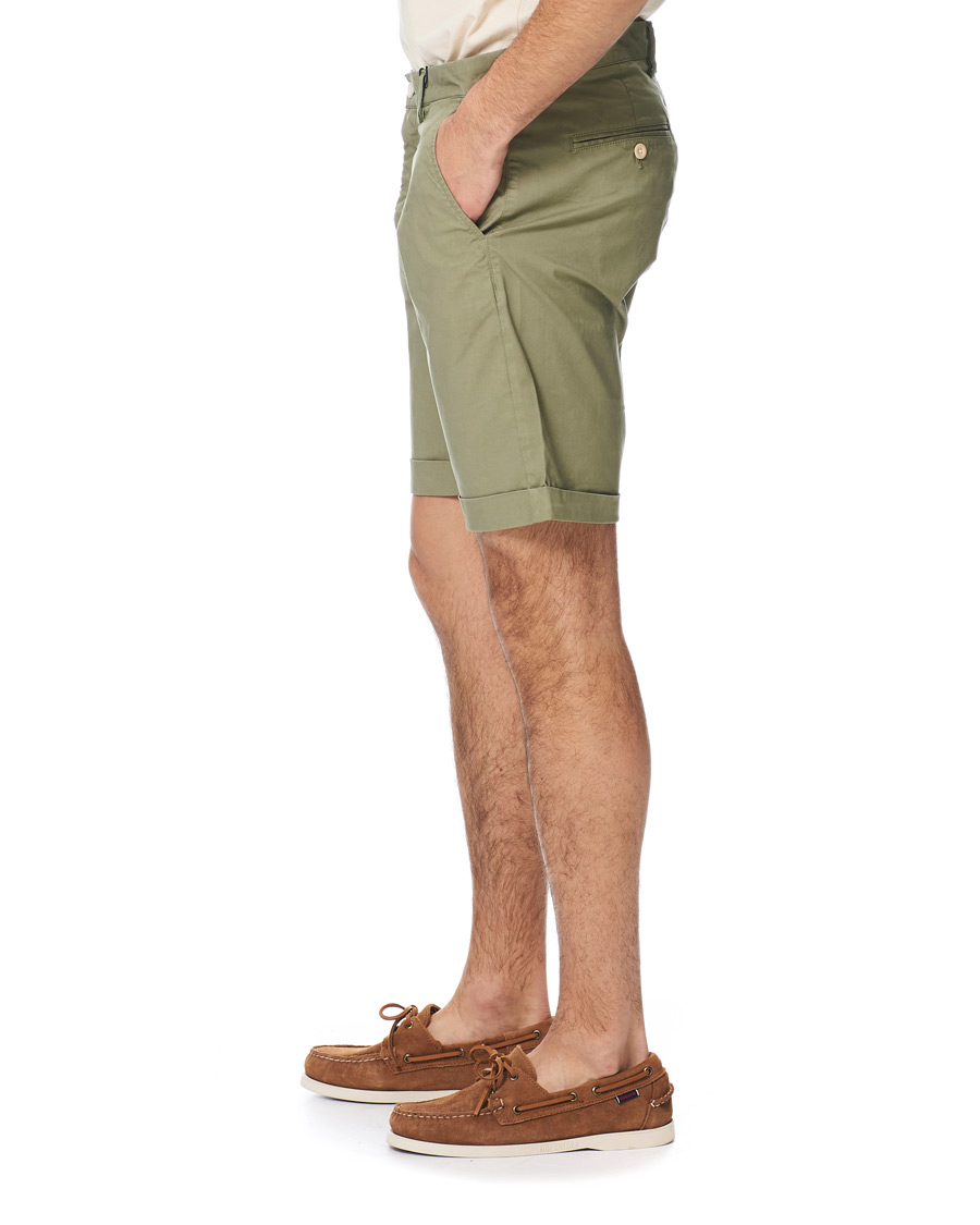 Herre | Shorts | GANT | Regular Sunbleached Shorts Oil Green