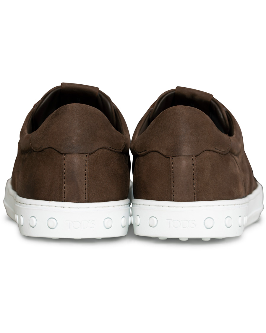 Herre | Tod's Cassetta Sportivo Sneaker Dark Brown Nubuck | Tod's | Cassetta Sportivo Sneaker Dark Brown Nubuck
