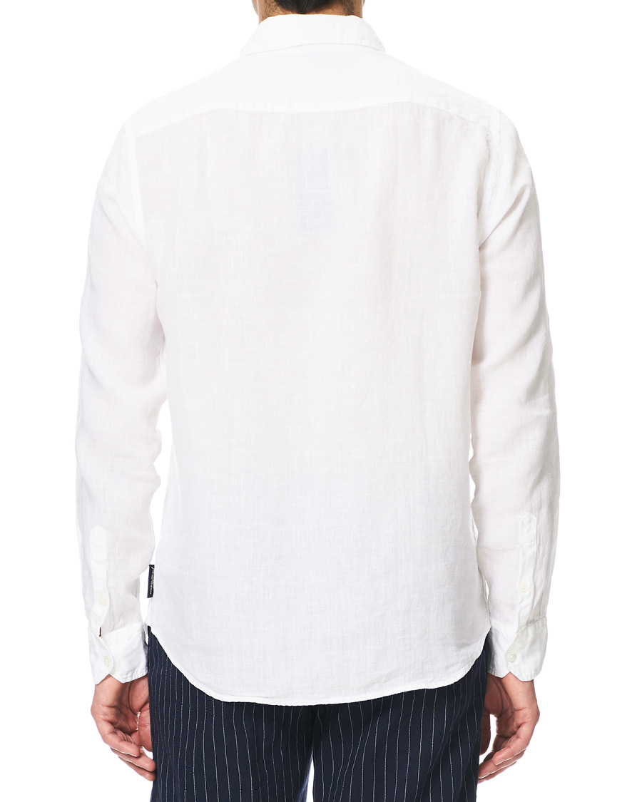 Herre | Skjorter | Emporio Armani | Linen Shirt White