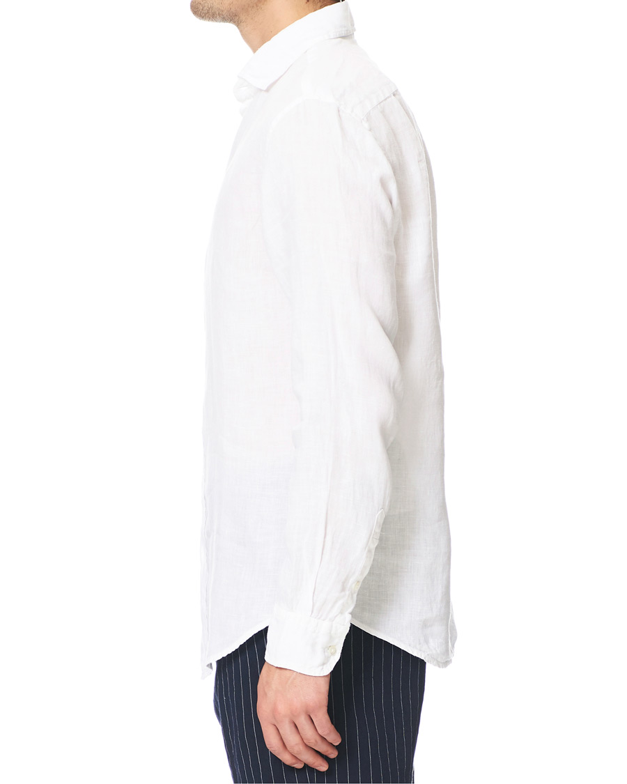 Herre | Skjorter | Emporio Armani | Linen Shirt White
