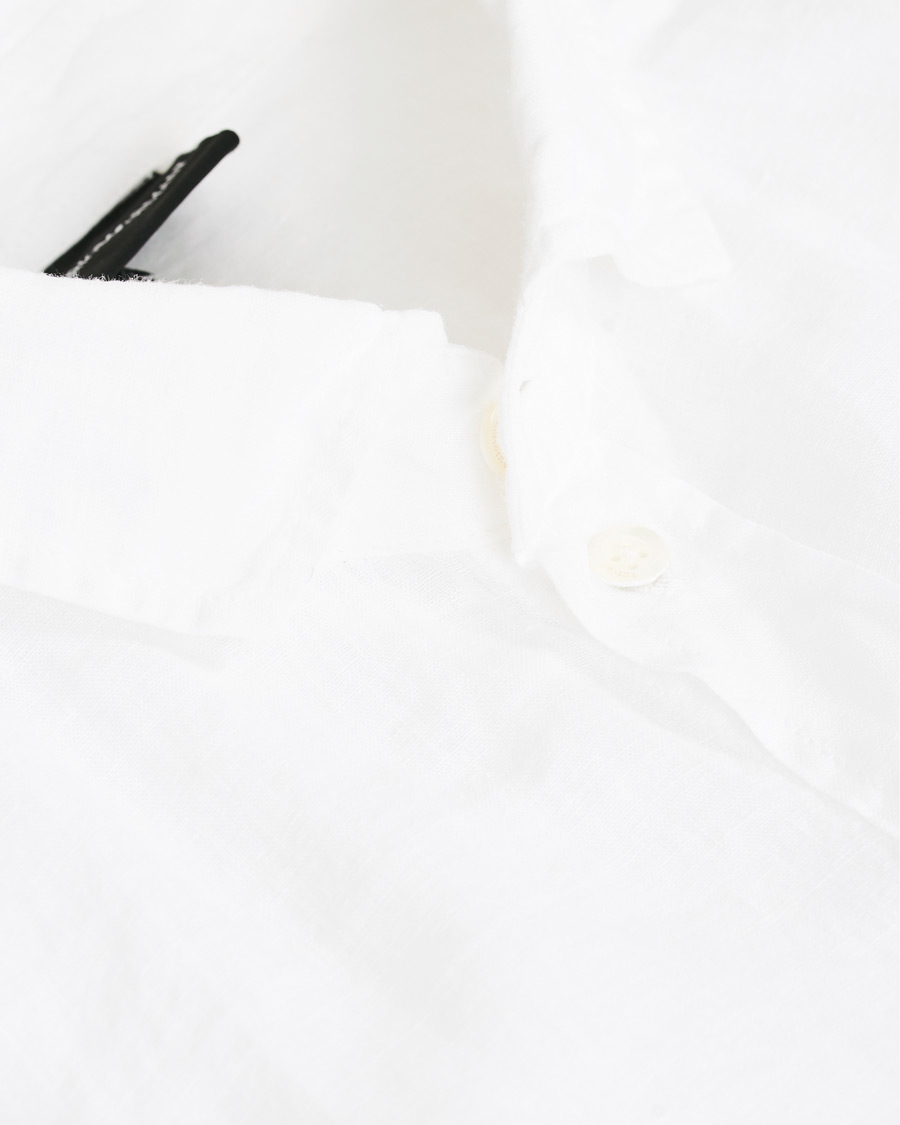 Herre | Skjorter | Emporio Armani | Linen Shirt White