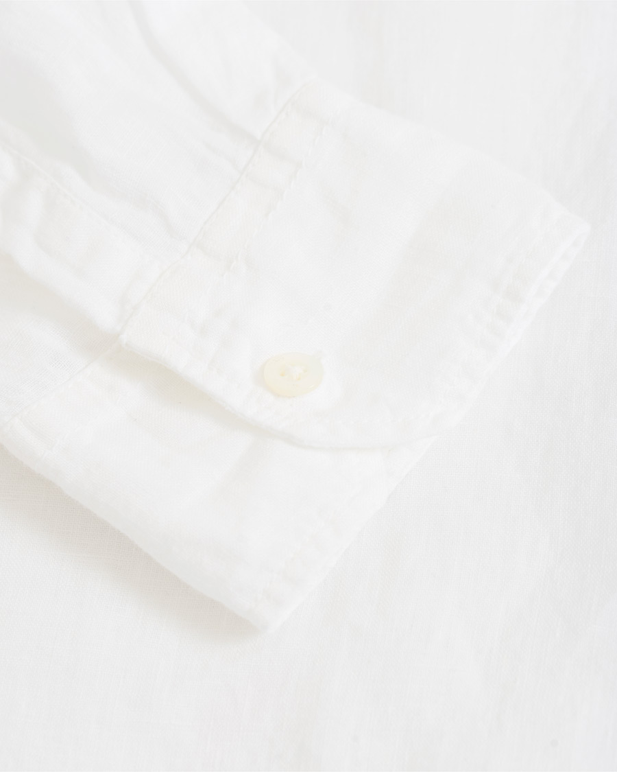 Herre | Skjorter | Emporio Armani | Linen Shirt White