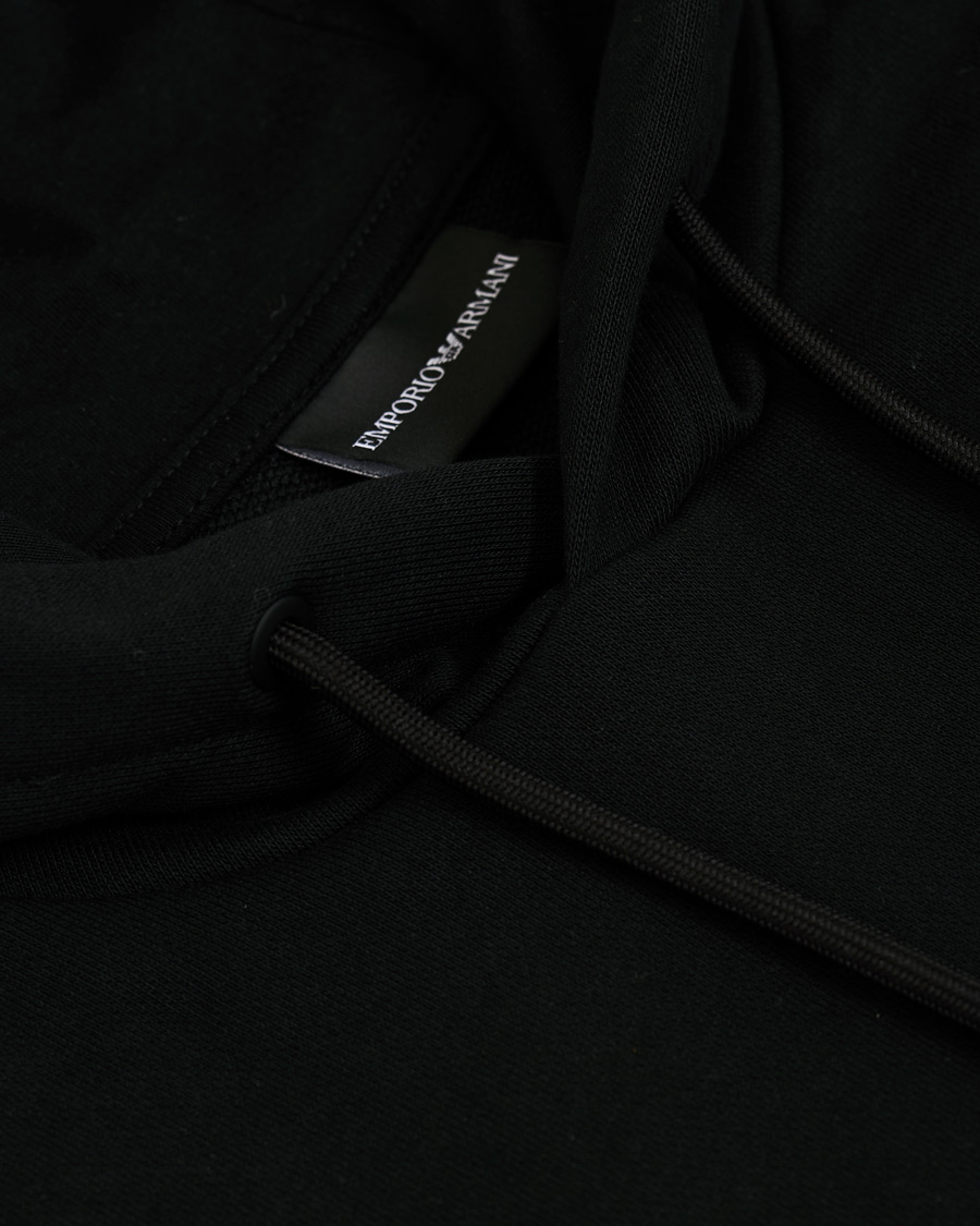 Herre | Trøjer | Emporio Armani | Eagle Hoodie Black
