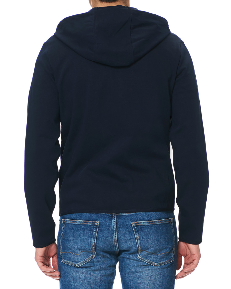Herre | Trøjer | Emporio Armani | Full Zip Hoodie Navy