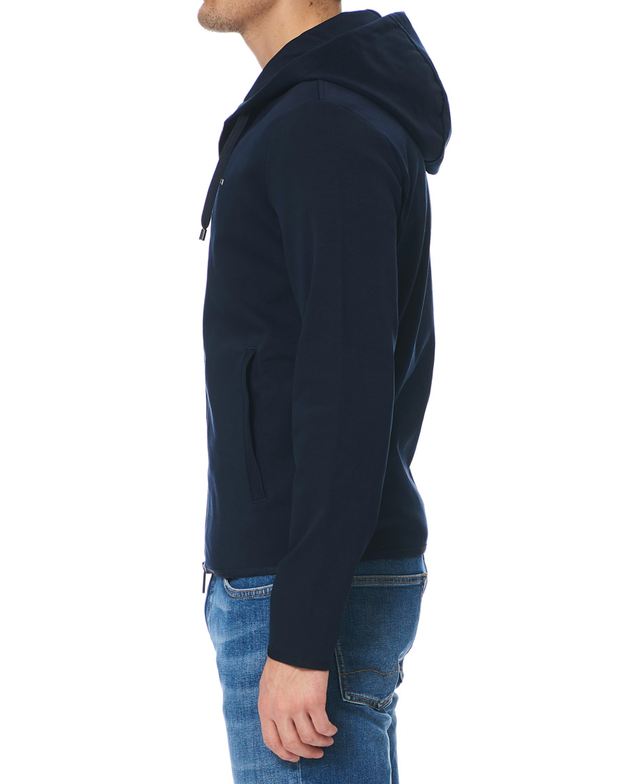 Herre | Trøjer | Emporio Armani | Full Zip Hoodie Navy