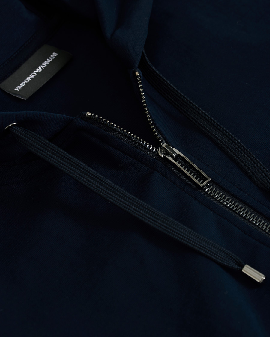 Herre | Trøjer | Emporio Armani | Full Zip Hoodie Navy