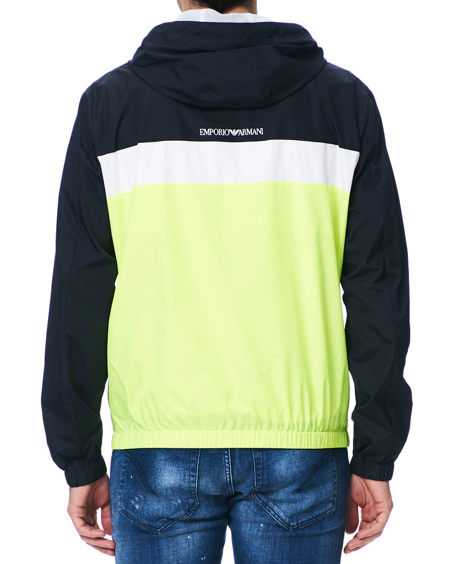 Herre | Jakker | Emporio Armani | Windbreaker Jacket Navy/Yellow