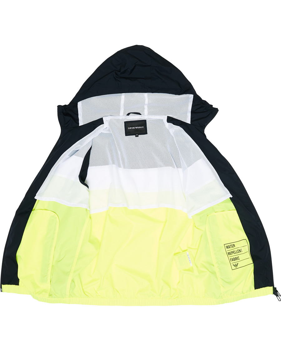 Herre | Jakker | Emporio Armani | Windbreaker Jacket Navy/Yellow