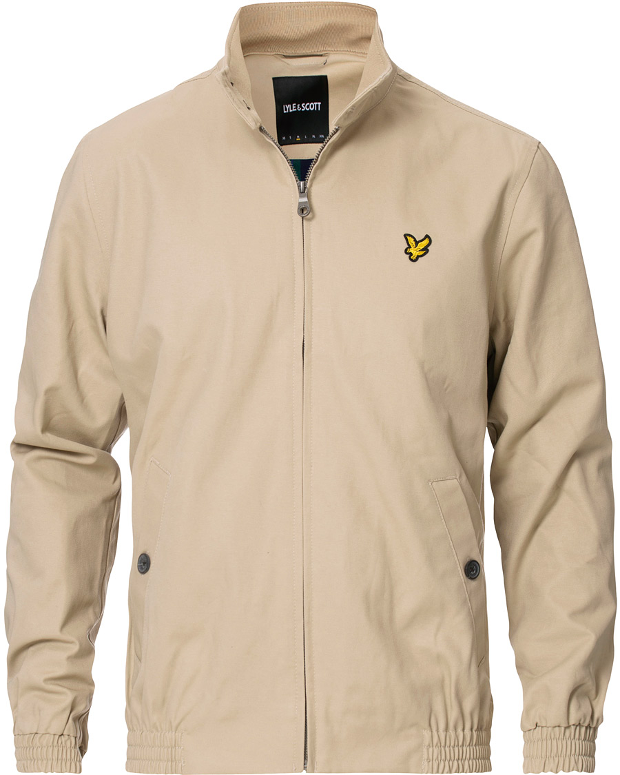 Herre | Jakker | Lyle & Scott | Harrington Jacket Stone