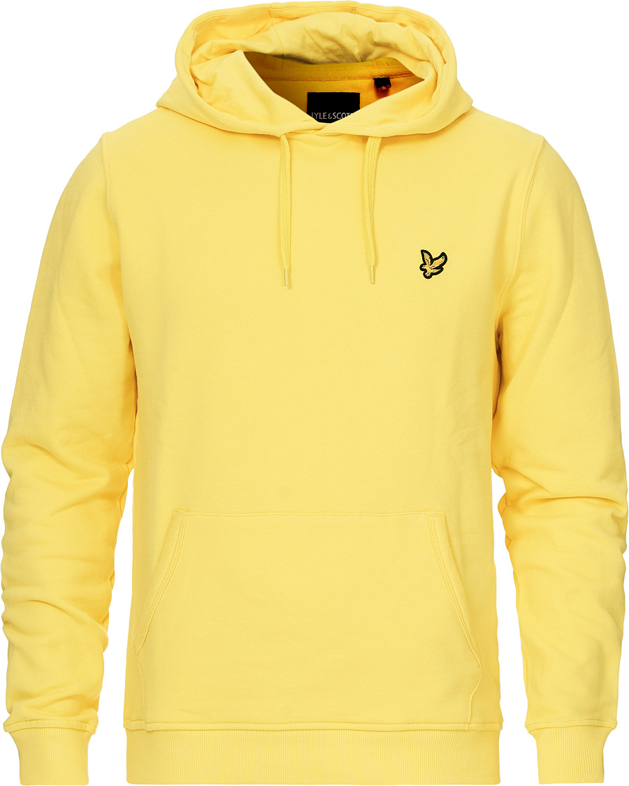 Herre | Trøjer | Lyle & Scott | Pullover Hoodie Butter Cup Yellow