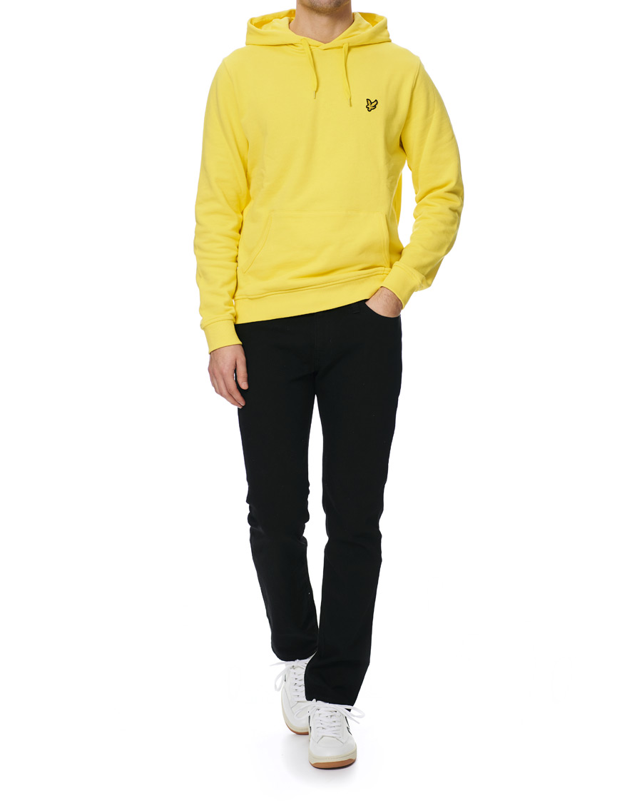 Herre | Trøjer | Lyle & Scott | Pullover Hoodie Butter Cup Yellow