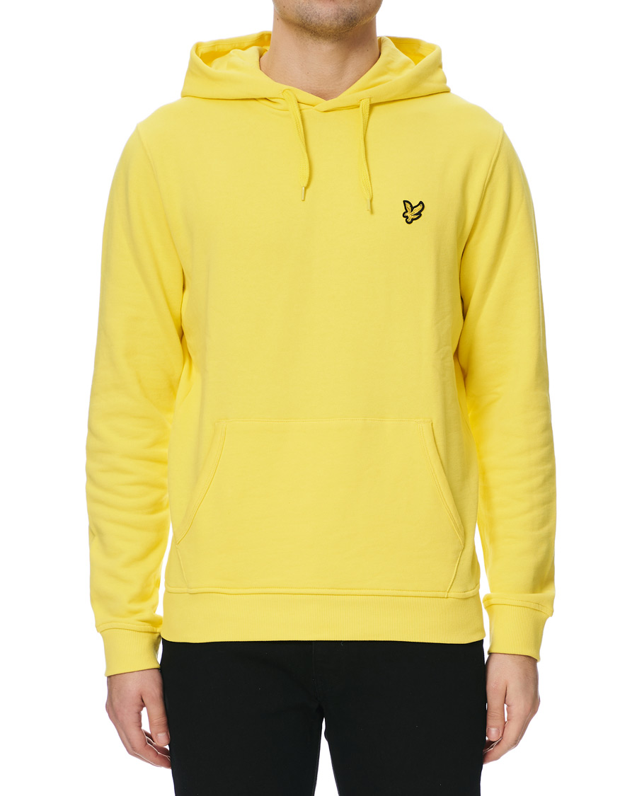 Herre | Trøjer | Lyle & Scott | Pullover Hoodie Butter Cup Yellow