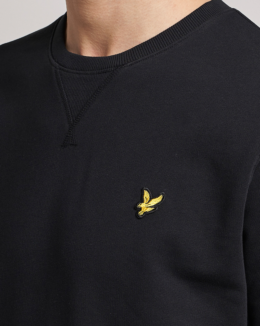 Herre | Trøjer | Lyle & Scott | Crew Neck Sweatshirt Jet Black