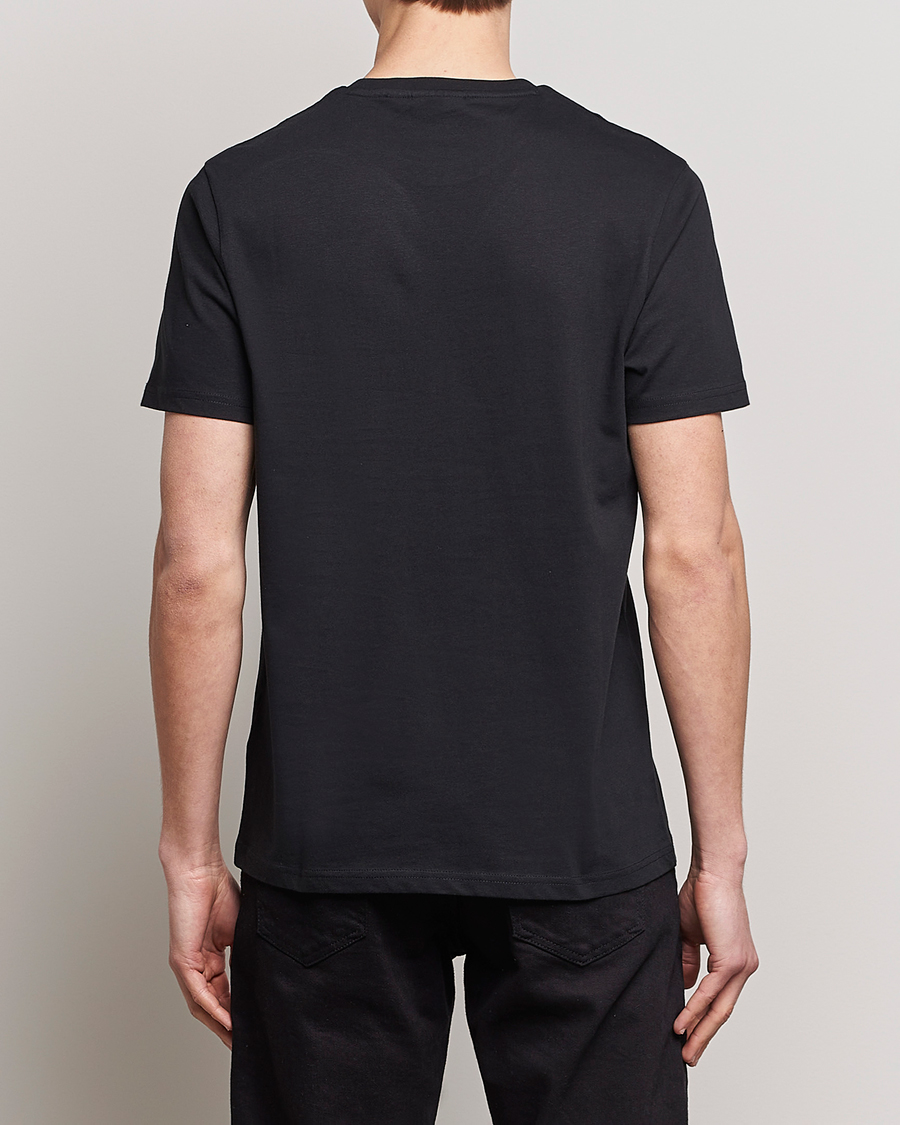 Herre | T-Shirts | Lyle & Scott | Crew Neck Organic Cotton T-Shirt Jet Black