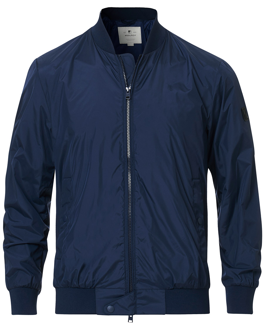Herre | Jakker | Woolrich | Shore Bomber Jacket Navy