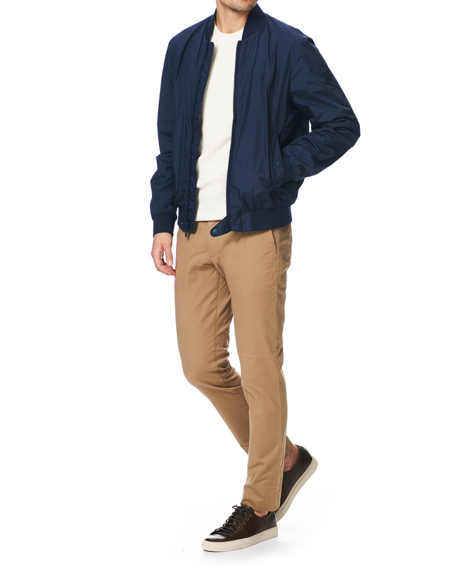 Herre | Jakker | Woolrich | Shore Bomber Jacket Navy