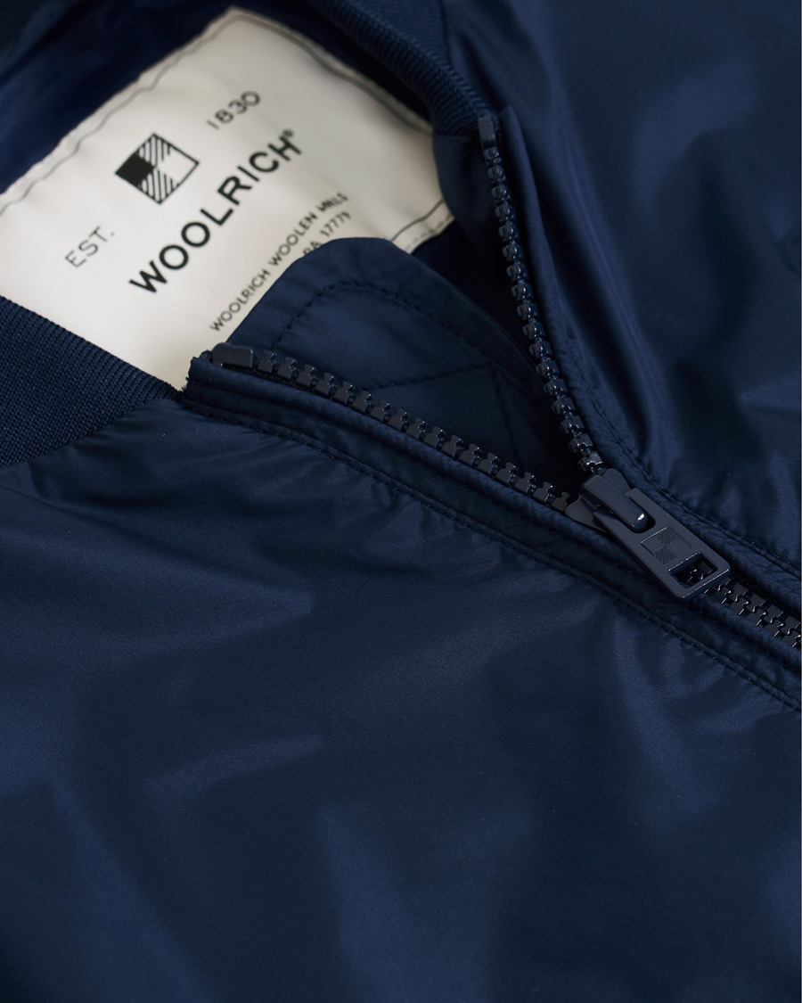 Herre | Jakker | Woolrich | Shore Bomber Jacket Navy