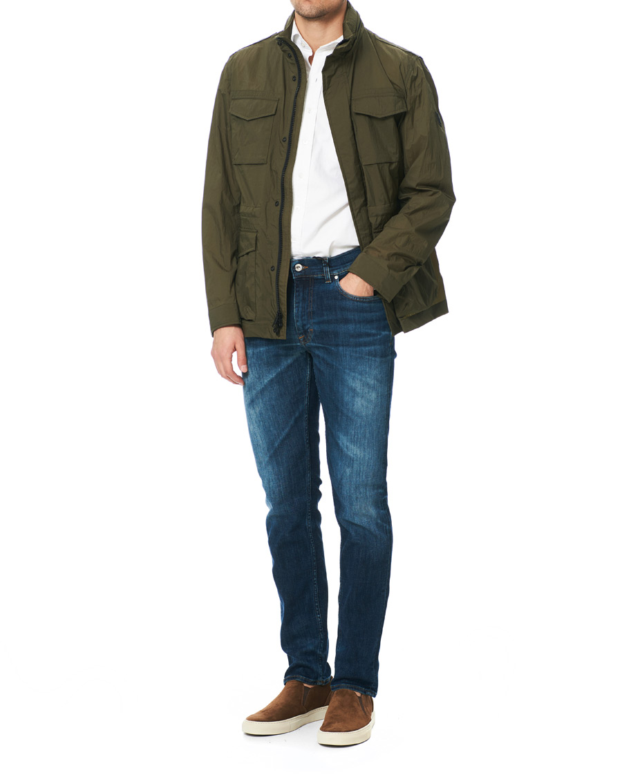 Herre | Jakker | Woolrich | Light Fieldjacket Dark Green