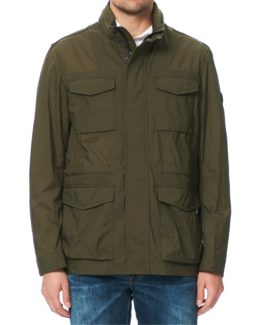 Herre | Jakker | Woolrich | Light Fieldjacket Dark Green