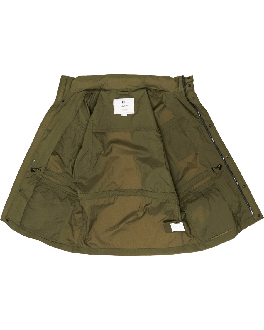 Herre | Jakker | Woolrich | Light Fieldjacket Dark Green