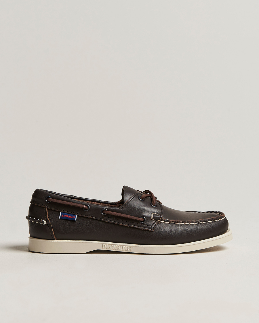 Sebago Dockside Shoe Dark Brown - CareOfCarl.dk