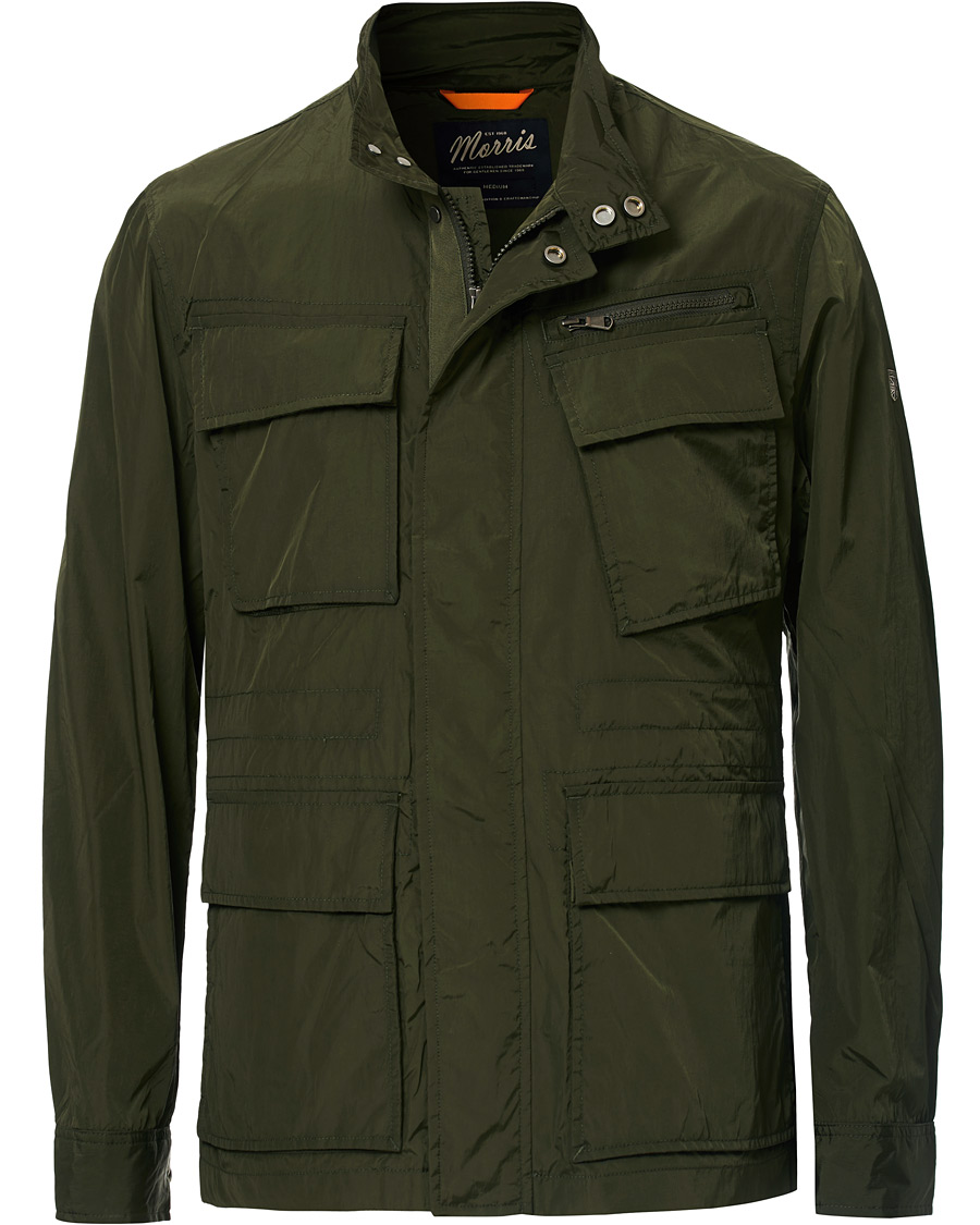 Herre | Jakker | Morris | Fairmont Patch Pocket Field Jacket Army Green