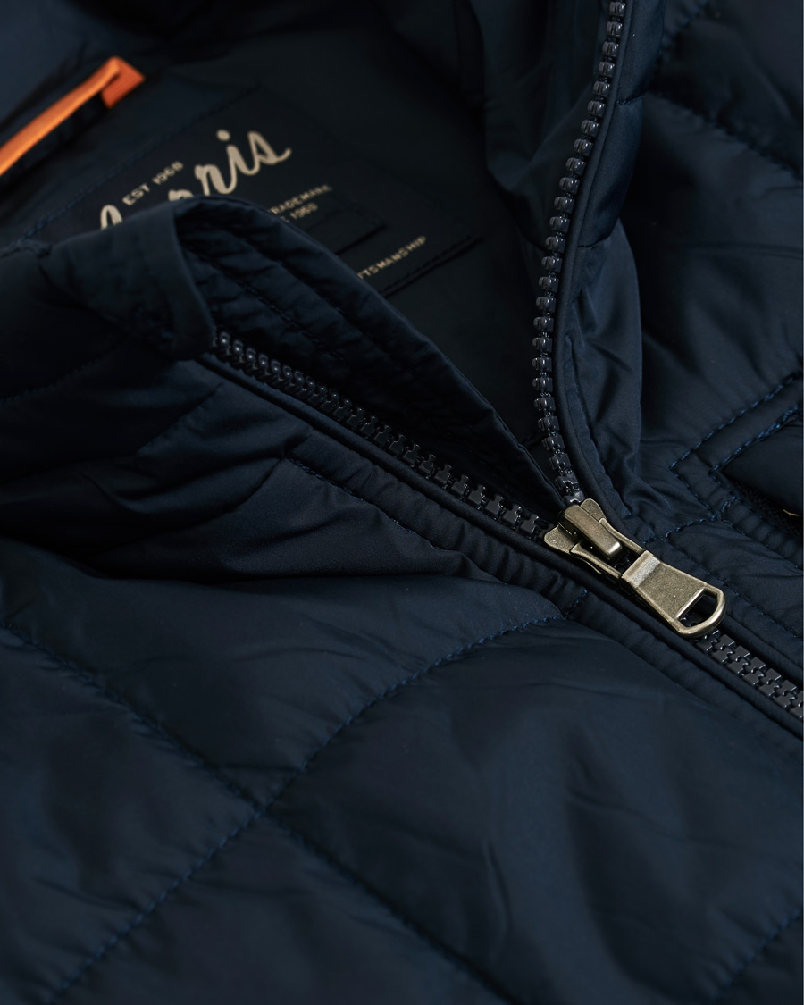 Herre | Jakker | Morris | Quilted Crew Vest Navy