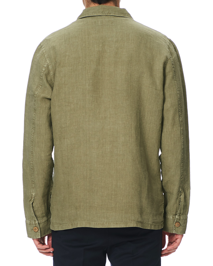 Herre | Skjorter | Morris | Ethan Overshirt Jacket Olive