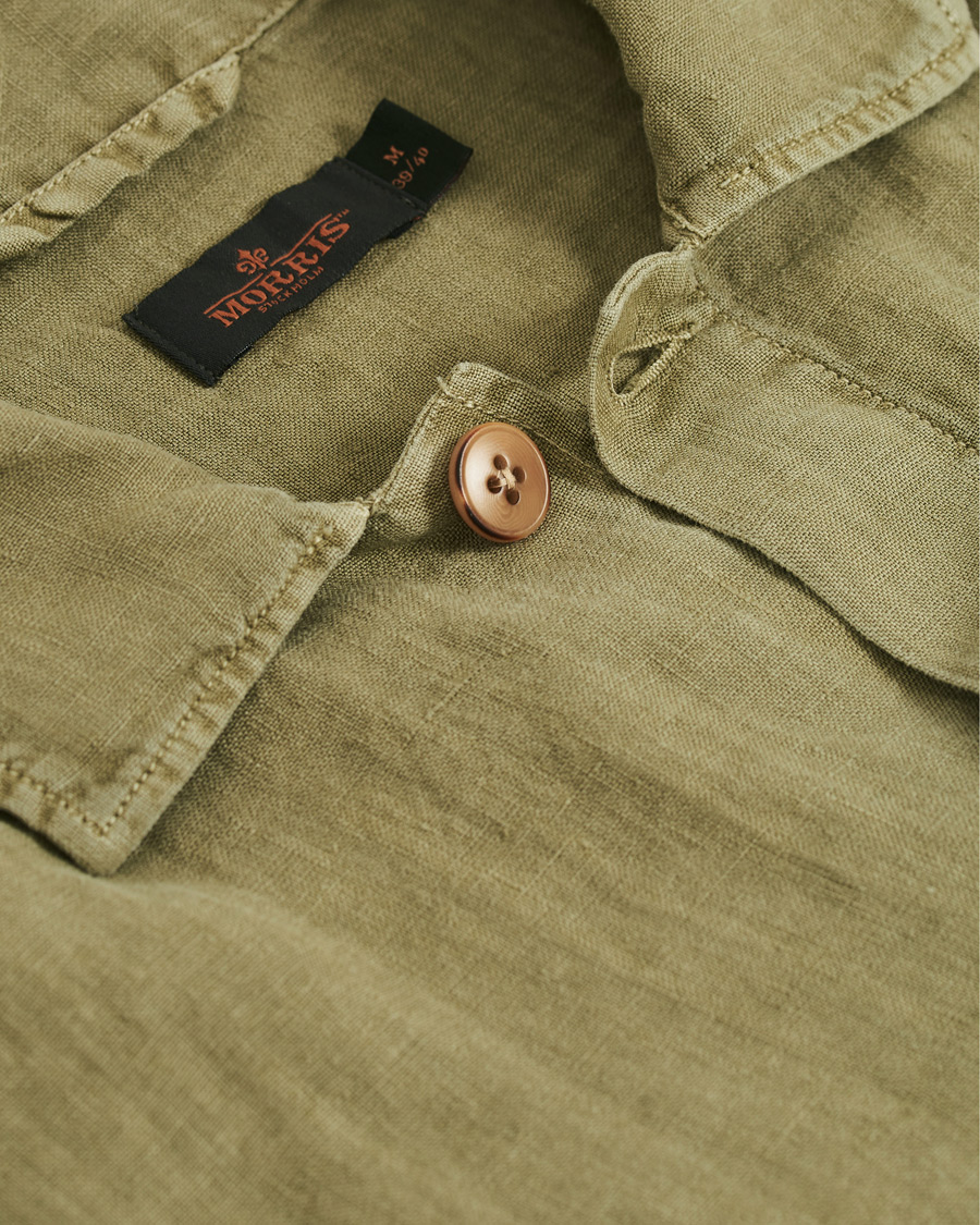 Herre | Skjorter | Morris | Ethan Overshirt Jacket Olive