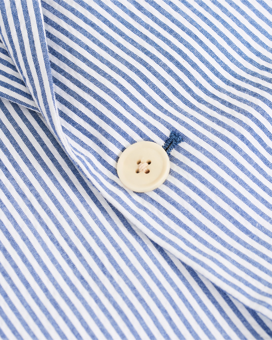 Herre | Blazere & jakker | Morris | Resort Striped Seersucker Balzer Blue/White