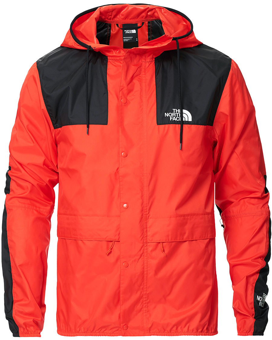 Fejde Antipoison vegetarisk The North Face 1985 Seasonal Mountain Jacket Black/Red - CareOfCarl.dk