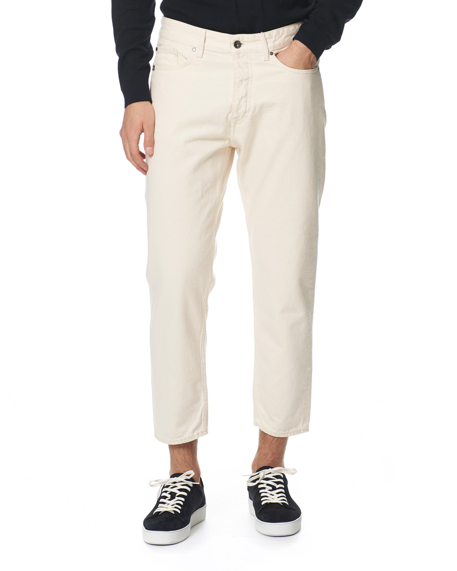 Herre | Jeans | Tiger of Sweden Jeans | Jud Organic Cotton Glass Jeans Off White